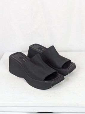 Xhilaration Vintage Y2K 90s Chunky Platform Slides Sandals - Size 7